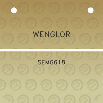 wenglor-semg618