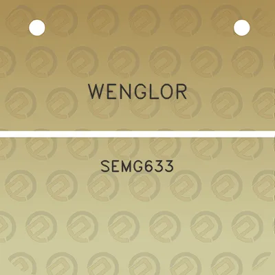 wenglor-semg633