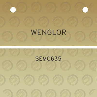 wenglor-semg635