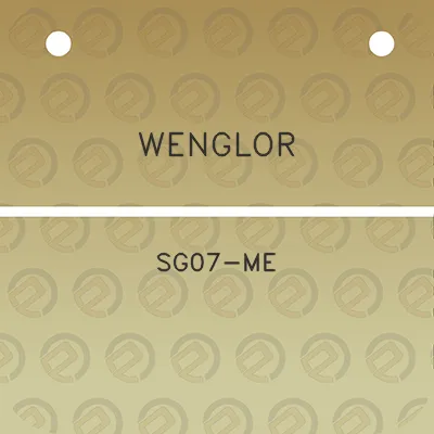 wenglor-sg07-me