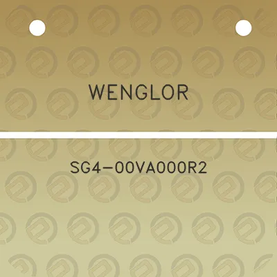 wenglor-sg4-00va000r2