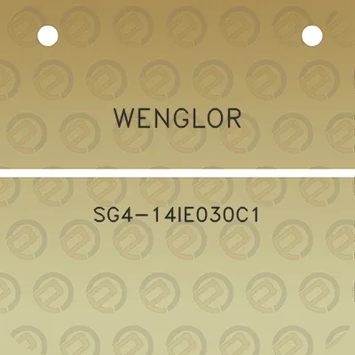 wenglor-sg4-14ie030c1