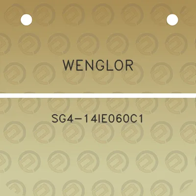 wenglor-sg4-14ie060c1