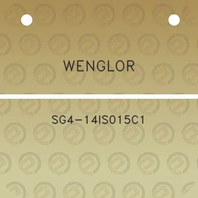 wenglor-sg4-14is015c1