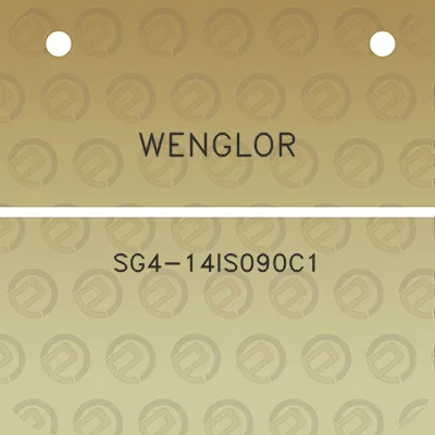 wenglor-sg4-14is090c1