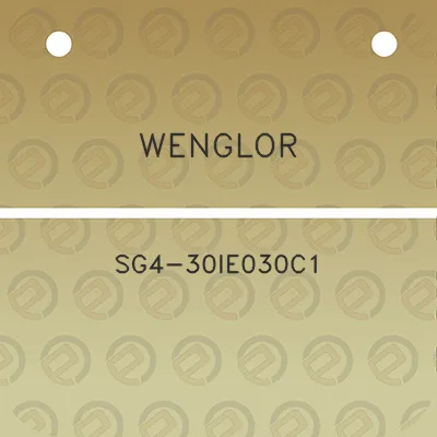 wenglor-sg4-30ie030c1