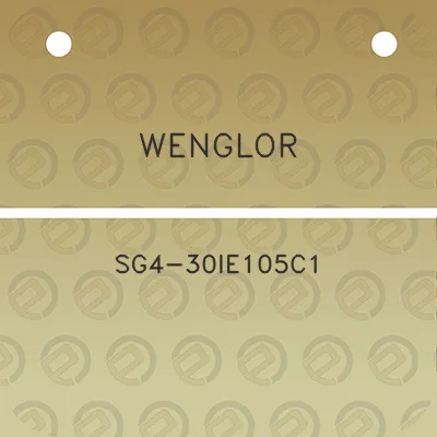 wenglor-sg4-30ie105c1