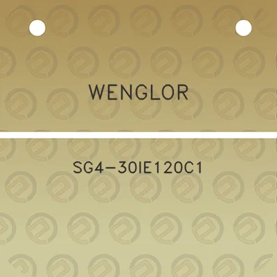 wenglor-sg4-30ie120c1