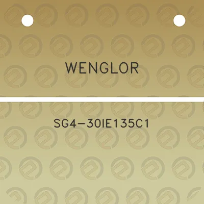 wenglor-sg4-30ie135c1