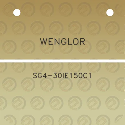 wenglor-sg4-30ie150c1