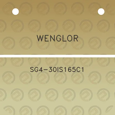 wenglor-sg4-30is165c1