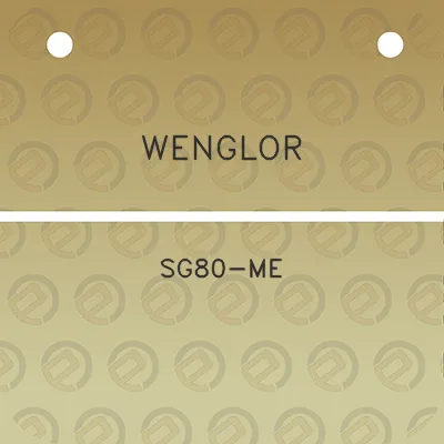 wenglor-sg80-me