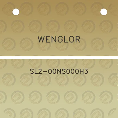 wenglor-sl2-00ns000h3