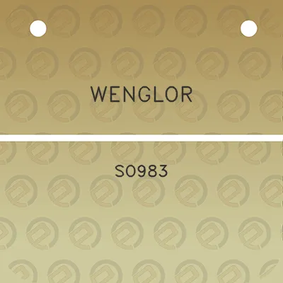 wenglor-so983