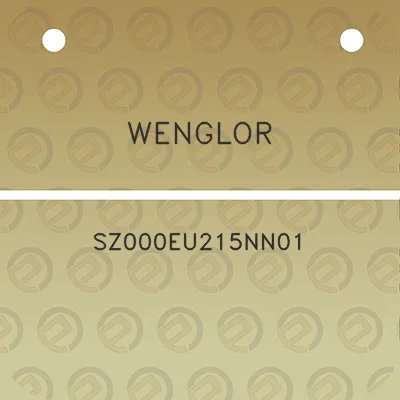 wenglor-sz000eu215nn01