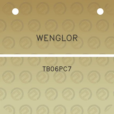 wenglor-tb06pc7