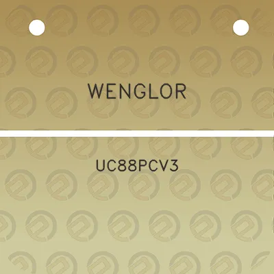 wenglor-uc88pcv3