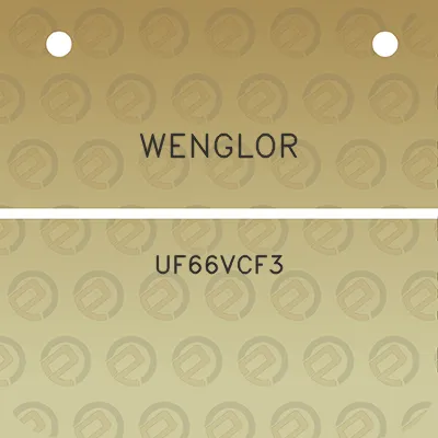 wenglor-uf66vcf3