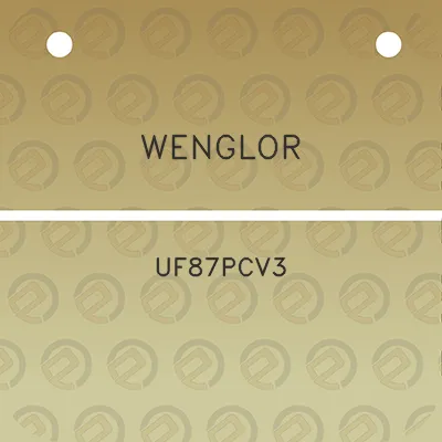 wenglor-uf87pcv3