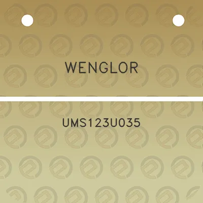 wenglor-ums123u035