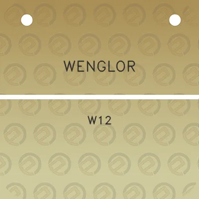 wenglor-w12