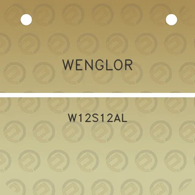 wenglor-w12s12al