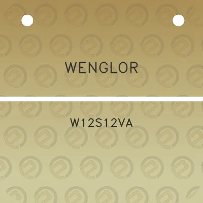 wenglor-w12s12va