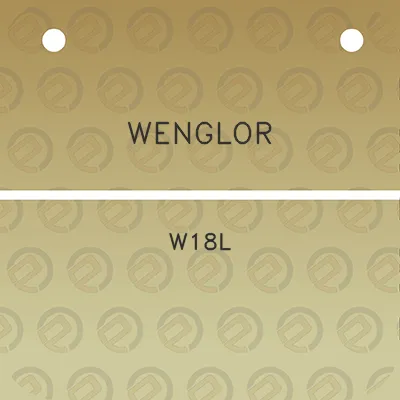 wenglor-w18l