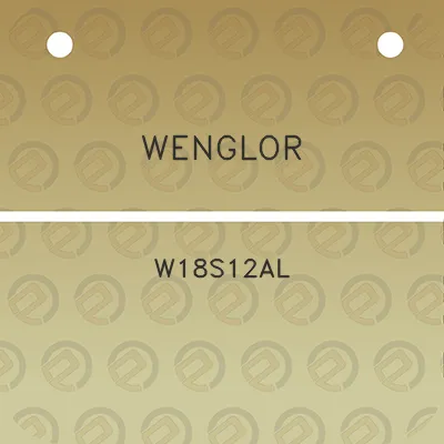 wenglor-w18s12al