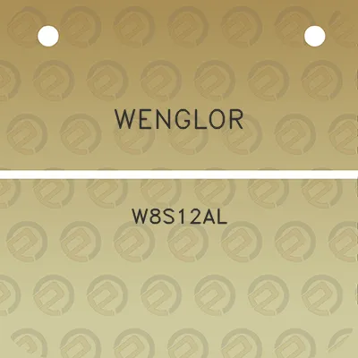 wenglor-w8s12al