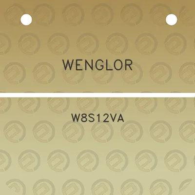 wenglor-w8s12va