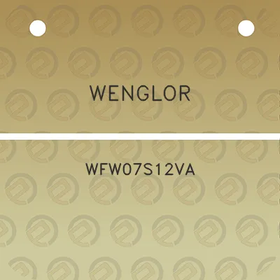 wenglor-wfw07s12va