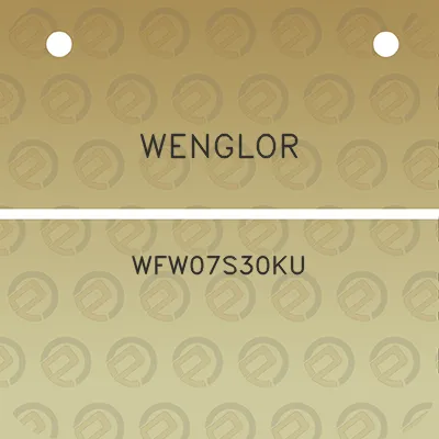 wenglor-wfw07s30ku