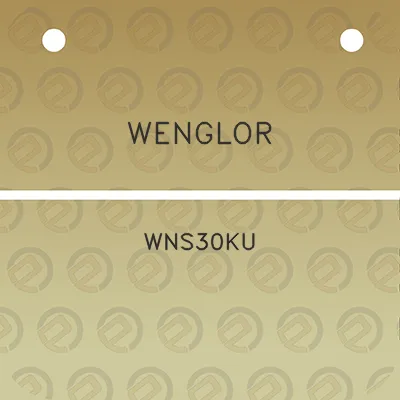 wenglor-wns30ku