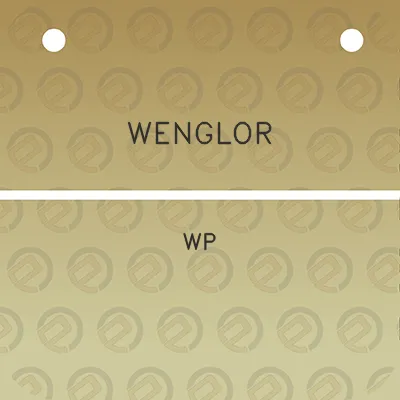 wenglor-wp