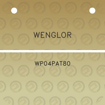 wenglor-wp04pat80