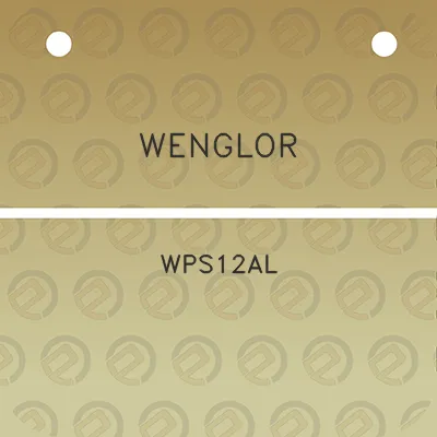 wenglor-wps12al