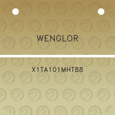 wenglor-x1ta101mht88