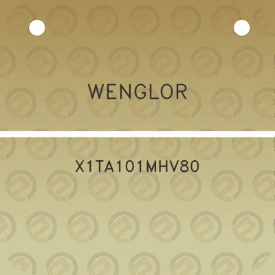 wenglor-x1ta101mhv80