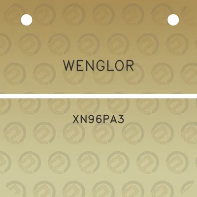 wenglor-xn96pa3