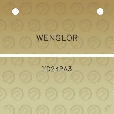 wenglor-yd24pa3