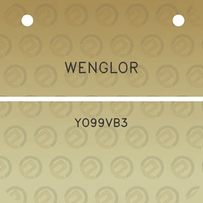 wenglor-yo99vb3