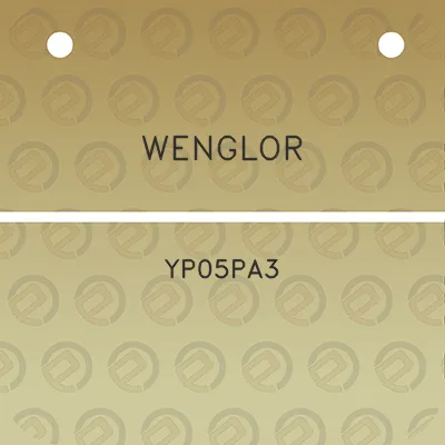 wenglor-yp05pa3