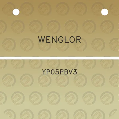 wenglor-yp05pbv3