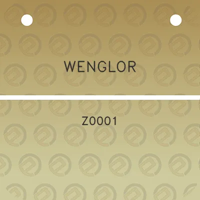 wenglor-z0001