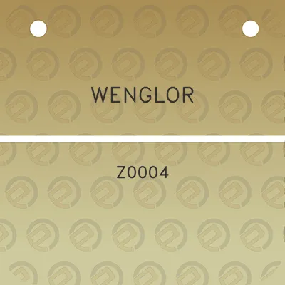 wenglor-z0004