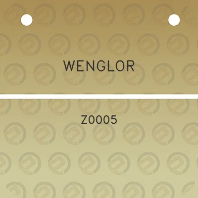 wenglor-z0005