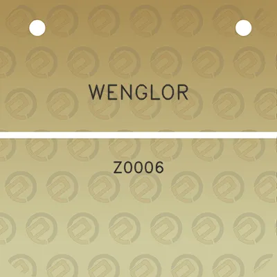 wenglor-z0006