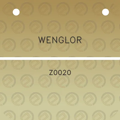 wenglor-z0020