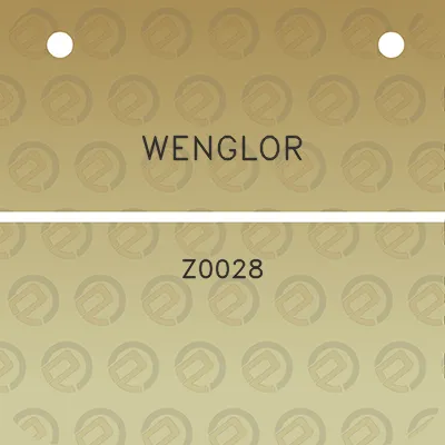 wenglor-z0028